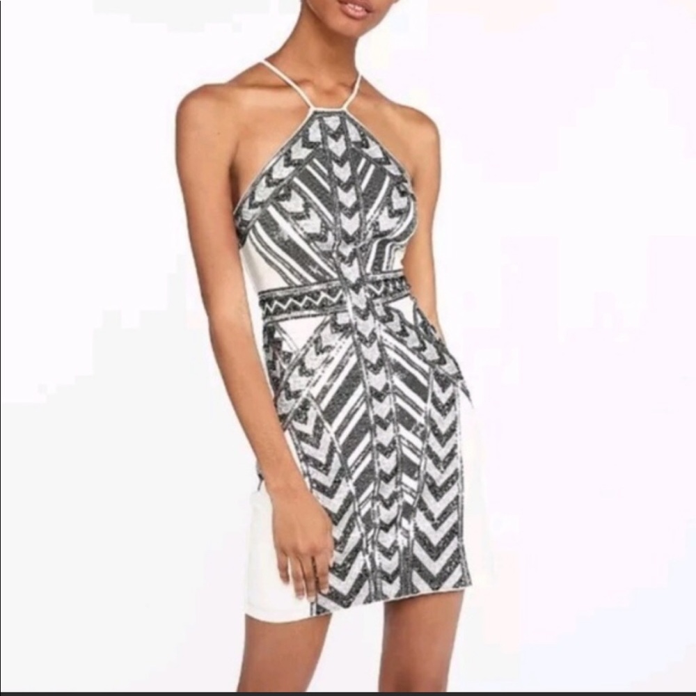 Express sequin dress
